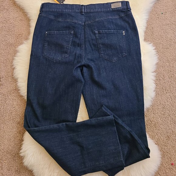 Atelier GARDEUR Inga Dark Wash Crop/Ankle Jeans NWT - Picture 2 of 9